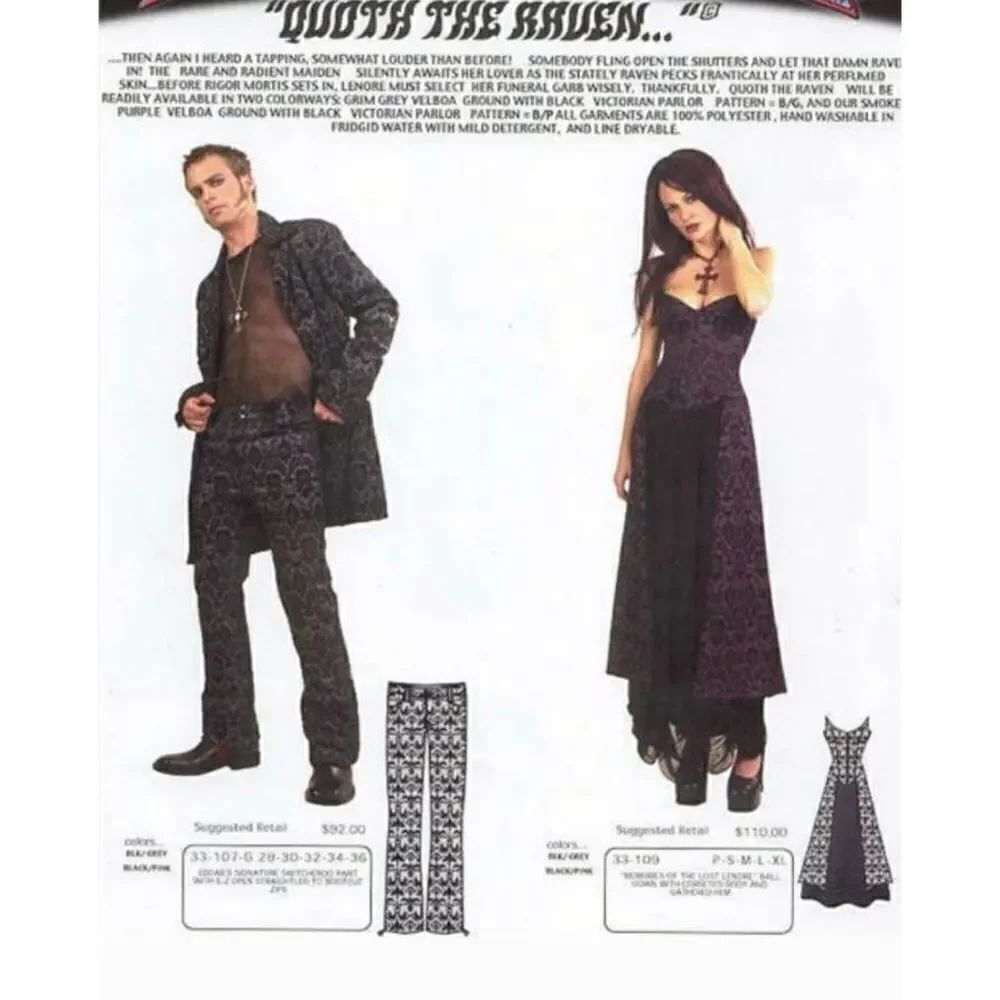 Lip Service Quoth the Raven Dress
